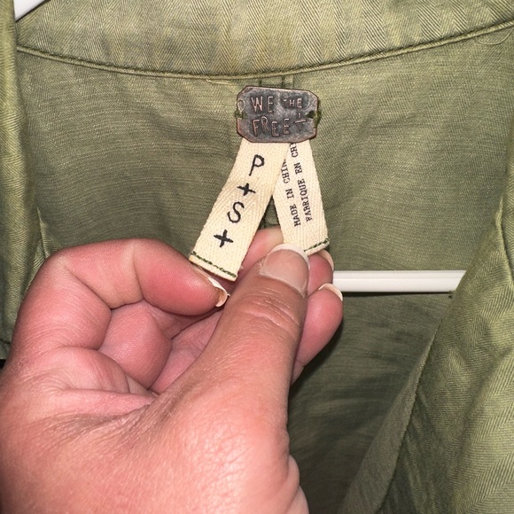 We The Free Sargent Floral Army Utility Jacket| Size:S| NWOT| MSRP: $177 - Picture 5 of 8